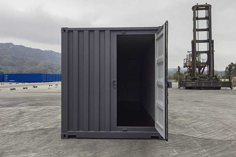 CONTENEDOR NUEVO DE TRES PUERTAS DE 20 PIES