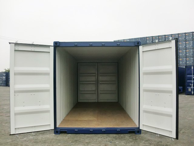 CONTENEDOR DE DOBLE PUERTA DE 20 PIES DRY