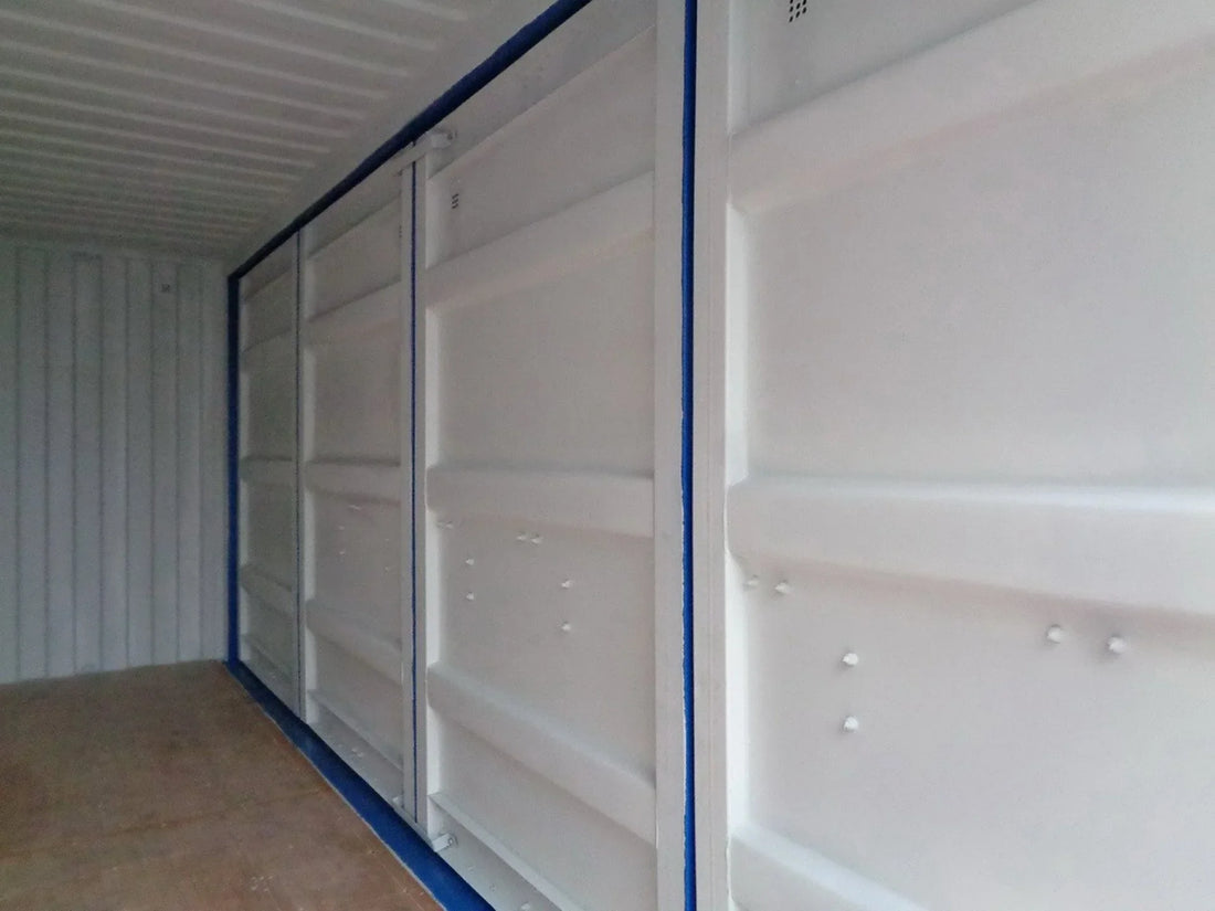 Contenedor Open Side de 20′, apertura lateral