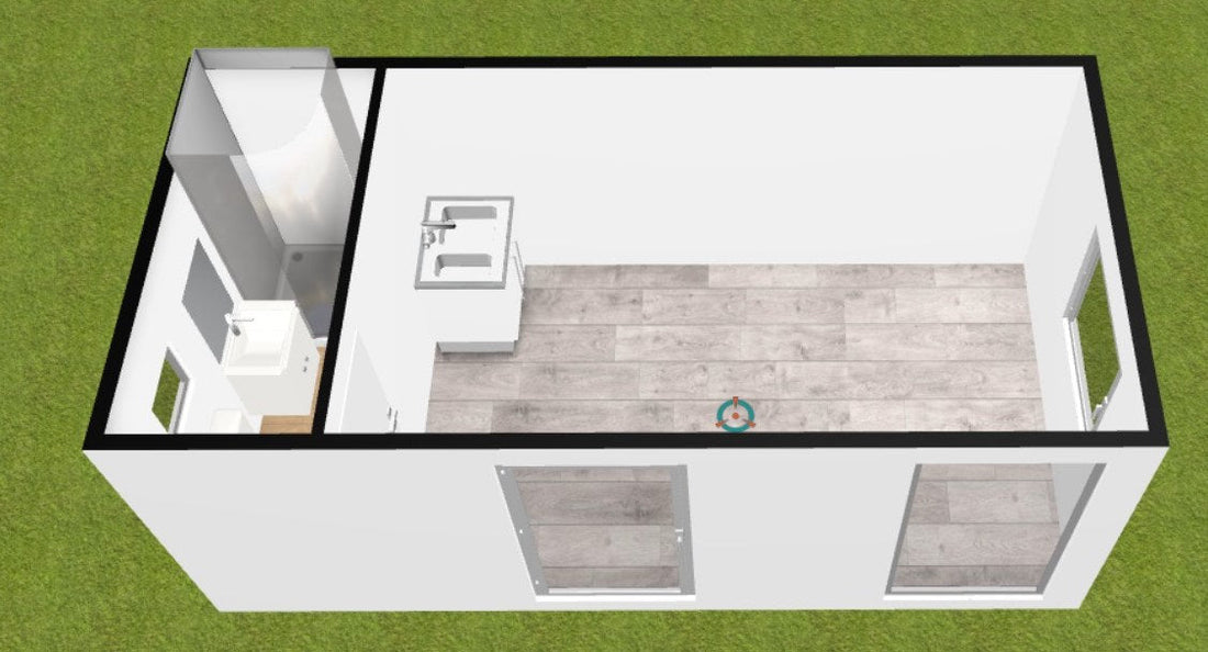 Módulo Contenedor Habitable de 17 m2