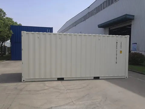 CONTENEDOR MARÍTIMO 20 PIES DRY VAN BLANCO - NUEVO
