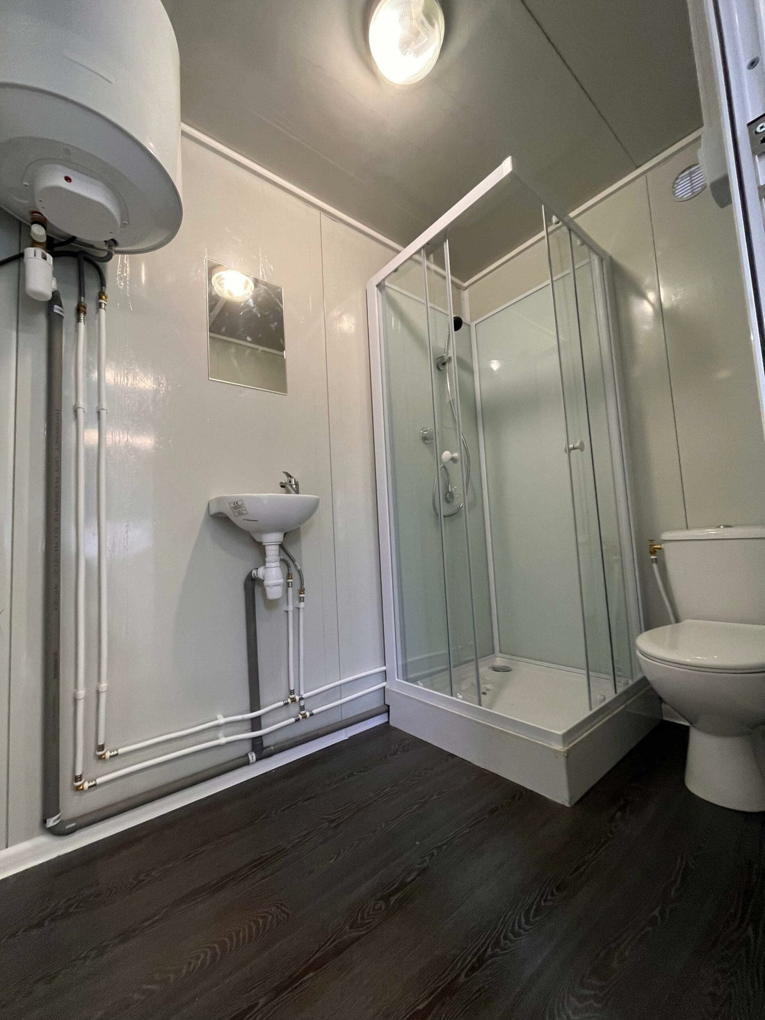 Módulo Prefabricado 14 m2 Con Zona Sanitaria