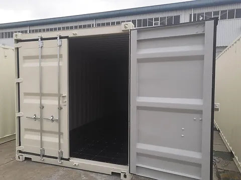 CONTENEDOR MARÍTIMO 20 PIES DRY VAN BLANCO - NUEVO